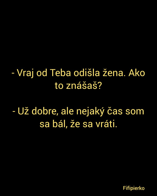 Už dobre